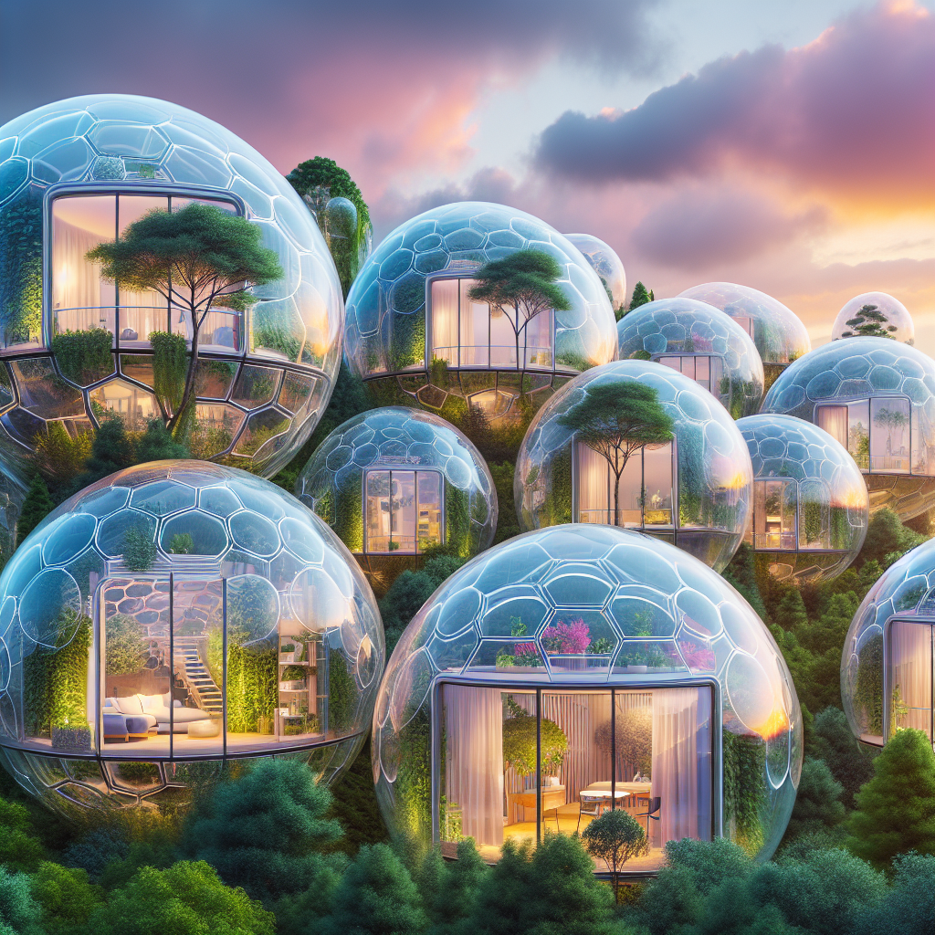 Bubble Houses: Innovatief en Ecologisch